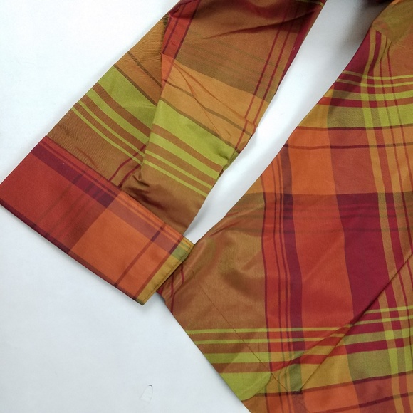 Coldwater Creek Silk Blend Blazer Sze PS Orange - Picture 7 of 8